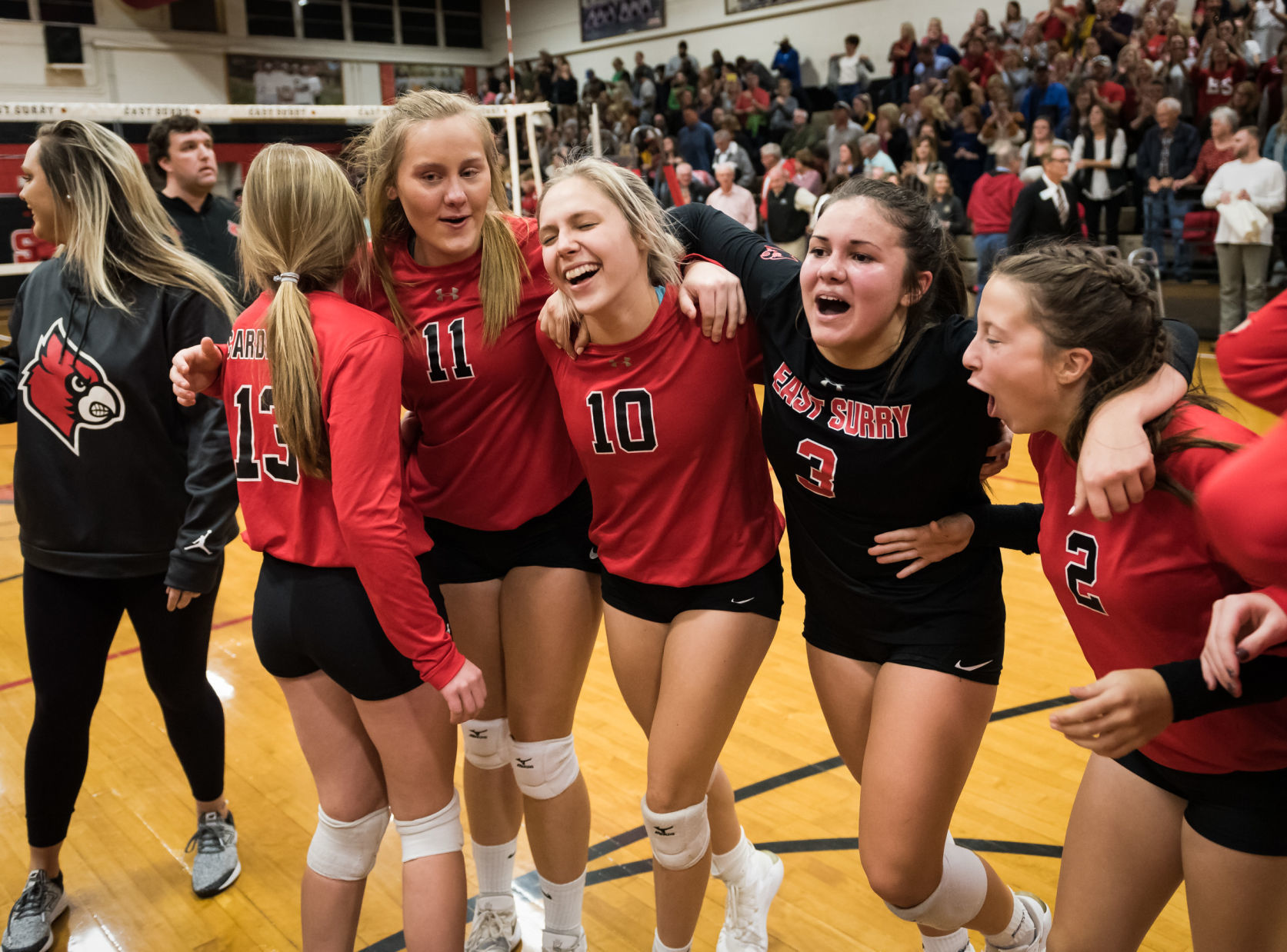East Surry Mount Holly Mountain Island Charter Volleyball